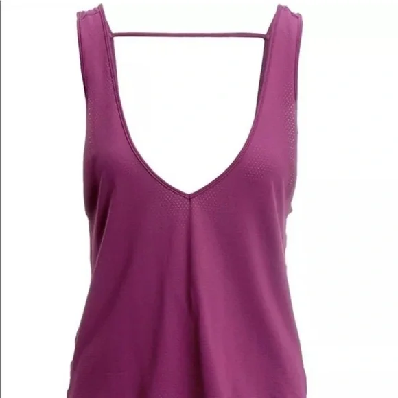VIMMIA Intention Tank Top In Merlot Color Size Small - Picture 4 of 5